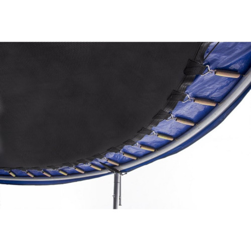 Батут  Hop-Sport 14FT 427 см blue с внешней сеткой - фото №6